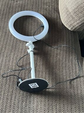 10” LED Ring Light with Adjustable Stand USB Powered Dimmable BX-25
